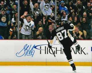 Sidney Crosby Signed 8x10 Photo Pittsburgh Penguins