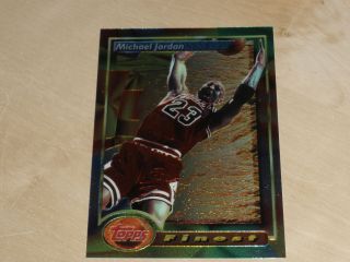 1993 - 94 Topps Finest 1 Michael Jordan