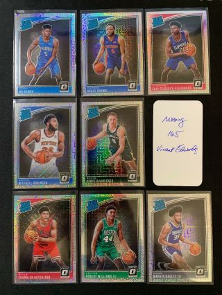 2018 - 19 OPTIC CHOICE ROOKIE SET Luka Doncic Trae Young Shai RC MOJO SP missing 2 3