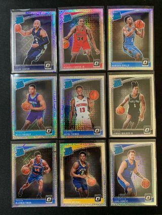 2018 - 19 OPTIC CHOICE ROOKIE SET Luka Doncic Trae Young Shai RC MOJO SP missing 2 4