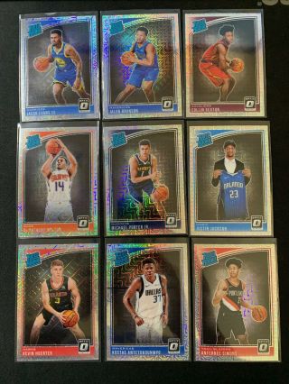 2018 - 19 OPTIC CHOICE ROOKIE SET Luka Doncic Trae Young Shai RC MOJO SP missing 2 5