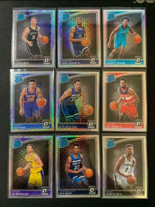 2018 - 19 OPTIC CHOICE ROOKIE SET Luka Doncic Trae Young Shai RC MOJO SP missing 2 6