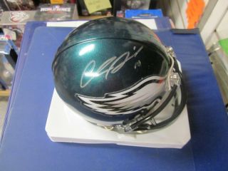 Chase Daniel Philadelphia Eagles Signed Mini Helmet