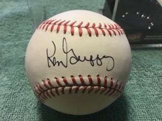 Ken Griffey Sr Cincinnati Reds Autographed Official Major League Baseball