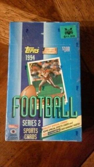 1994 Topps Series 2 Football Card Factory Hobby Box.