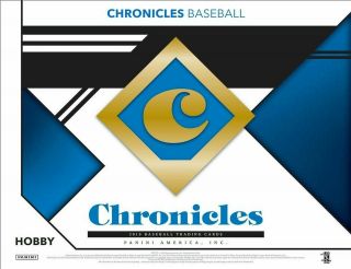 2019 Panini Chronicles Baseball Hobby Edition Box - 4 Hits
