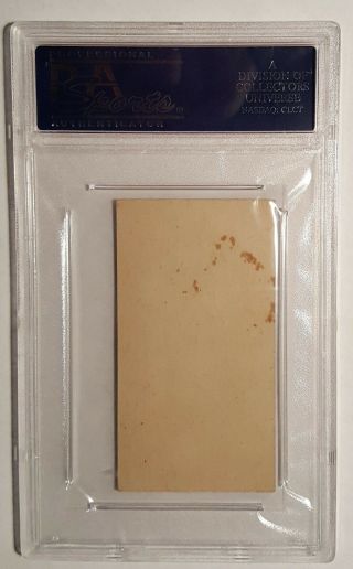 1916 M101 - 4 Sporting News 58 Ray Fisher Blank Back PSA 4 VG - EX,  16 Total Graded 2