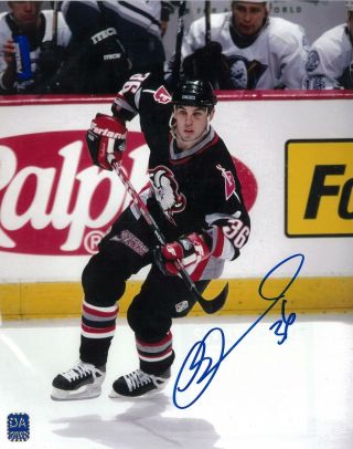 Matthew Barnaby Autographed Buffalo Sabres 8x10 Hockey Photo
