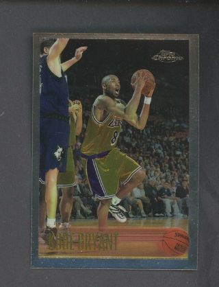 1996 - 97 Topps Chrome Kobe Bryant Los Angeles Lakers Rc Rookie