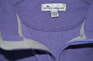 Men ' s Peter Millar Sea Pines Resort Hilton Head Fleece Pullover: Large Purple 3