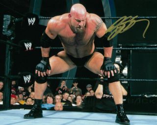 Wwe Bill Goldberg Hand Signed Autographed 8x10 Wrestling Photo With 16