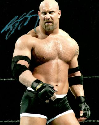 Wwe Bill Goldberg Hand Signed Autographed 8x10 Wrestling Photo With 11