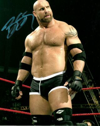 Wwe Bill Goldberg Hand Signed Autographed 8x10 Wrestling Photo With 10