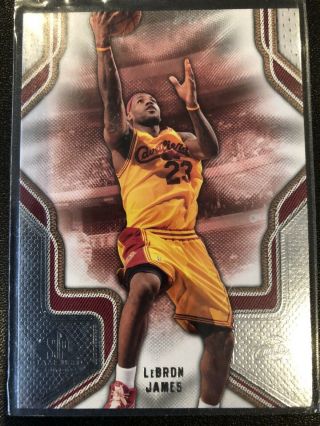 Lebron James Upper Deck Sp Game 2009 - 10 Nba Card Cleveland Cavaliers $$