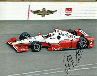 Authentic Autographed Juan Pablo Montoya 8x10 Indy 500 Photo