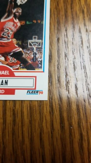 MICHAEL JORDAN 1990 - 91 90 - 91 Fleer 26 Chicago Bulls HOF 2