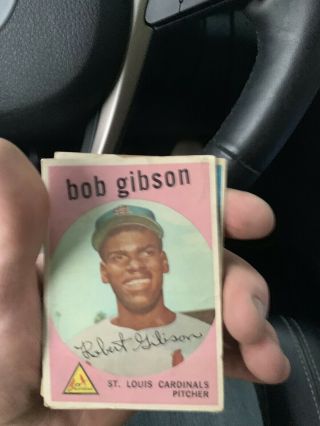 1959 Topps Bob Gibson 514 Baseball Card