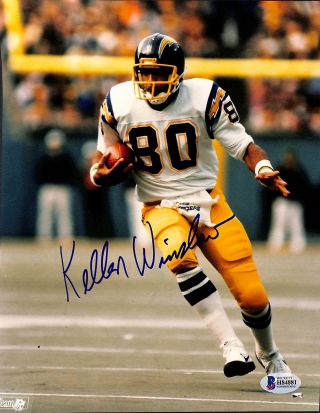 Chargers Kellen Winslow Authentic Signed 8x10 Photo Autographed Bas 1