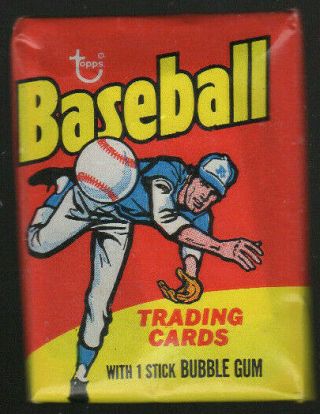 1975 Topps Baseball Wax Pack