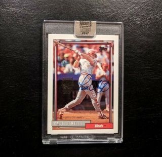 2017 Topps Archive 1992 Topps Reds Paul O 