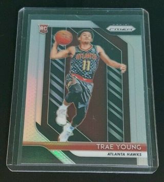 2018/19 Trae Young Panini Prizm Silver Rookie Rc