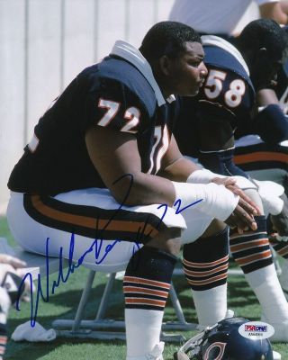 William Perry Bears Signed 8x10 Photo Autograph Auto Psa/dna Aa64964