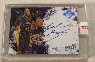 Kobe Bryant 2015 - 16 Court Kings On Card Auto /25