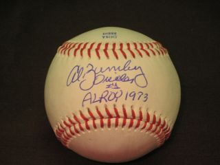 Baltimore Orioles Great Al Bumbry Autographed Ball Inscribed 1973 Al Roy