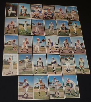 1971 - Montreal Expos - Pro Stars Publications - Complete Set Of Postcards (28)