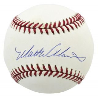 Giants Matt Williams Authentic Signed Onl Baseball Autographed Bas H91237