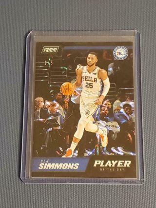 Ben Simmons 76ers 1/5 2018 - 19 Panini Player Of The Day Explosion 17