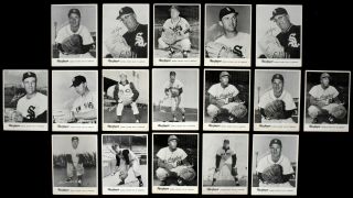1960 MacGregor Advisory Staff of Champions Cards Willie Mays Yaz (17) (Evans) 2