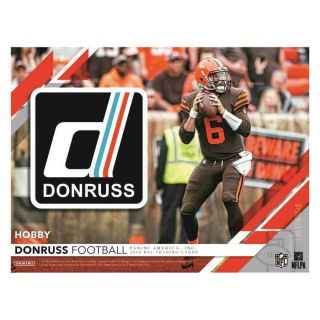 Los Angeles Chargers 2019 Donruss Football - Hobby 1/3 Case (6 Boxes) Break 1