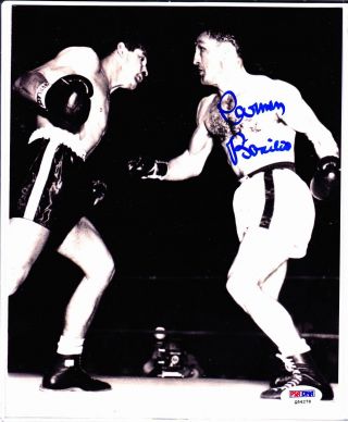 Carmen Basilio Boxing Hof 