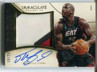 2013 - 14 Panini Immaculate Shaquille O 