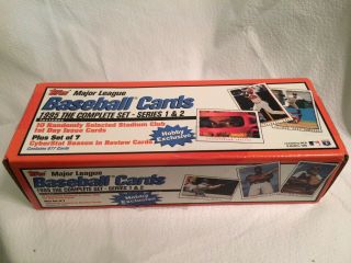 1995 Topps Baseball Cards Series 1 & 2 Complete Set