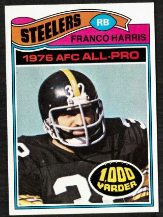 1977 Topps Football Franco Harris 300