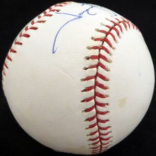Jason Giambi Autographed Signed MLB Baseball Yankees,  A ' s Beckett H75100 3