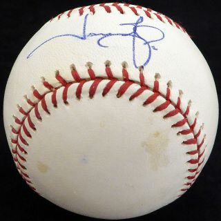 Jason Giambi Autographed Signed MLB Baseball Yankees,  A ' s Beckett H75100 5