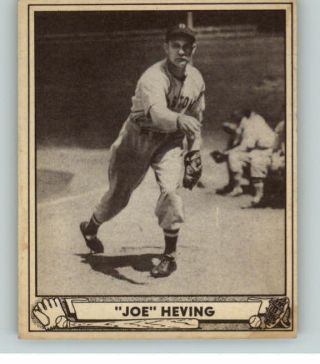 1940 Play Ball 35 Joe Heving Red Sox Ex - Mt 358672 (kycards)