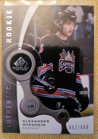 2005 - 06 Sp Game Rookie Alexander Ovechkin 993/999