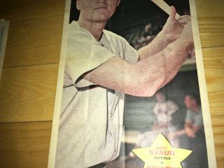 Rusty Staub Houston Astros 1968 Topps Baseball Poster 22 3
