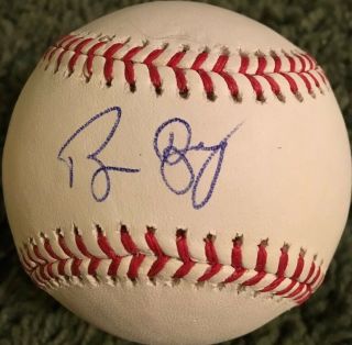 Bruce Bochy Signed Autographed Baseball San Francisco Giants Hof??