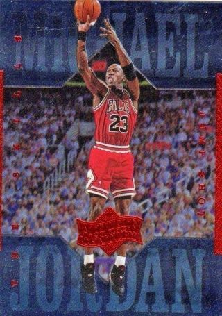 Upper Deck 1999 - 00 Michael Jordan Athlete Of The Century Card 1 Chicago Bulls