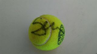 Serena Williams Autographed Wilson Us Open 4 World Team Tennis Ball Auto
