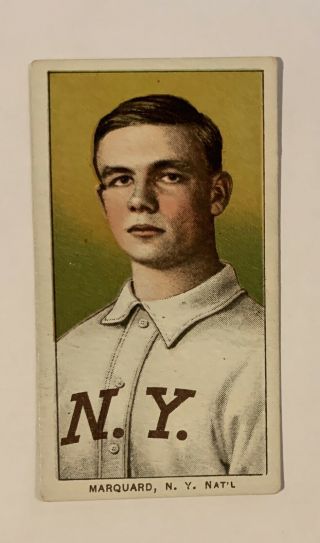 T206 Rube Marquard - Ny Giants Hof Piedmont 350.  Compare To Psa