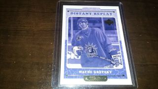 1999 - 00 Upper Deck Retro Distant Replay Wayne Gretzky Dr9 Bv$$$