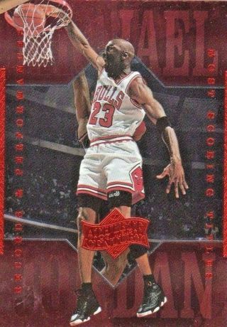 Upper Deck 1999 - 00 Michael Jordan Athlete Of The Century Card 5 Chicago Bulls