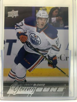 2015 - 16 Upper Deck Series One Connor Mcdavid Young Guns