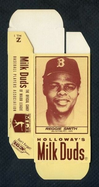 1971 Milk Duds 17 Reggie Smith Red Sox Ex - Mt Complete Box 364011 (kycards)